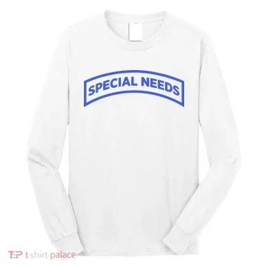 Special Needs Tab Long Sleeve Shirt