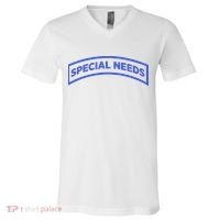 Special Needs Tab V-Neck T-Shirt thumb 0