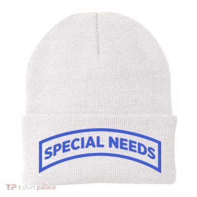 Special Needs Tab Beanie