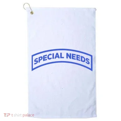 Special Needs Tab Golf Towel