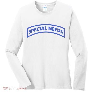 Special Needs Tab Women's Long Sleeve Shirt
