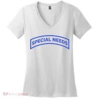 Special Needs Tab Women's V-Neck T-Shirt thumb 0