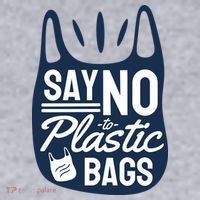 Say No To Plastic Bags Women's Sweatshirt thumb 2