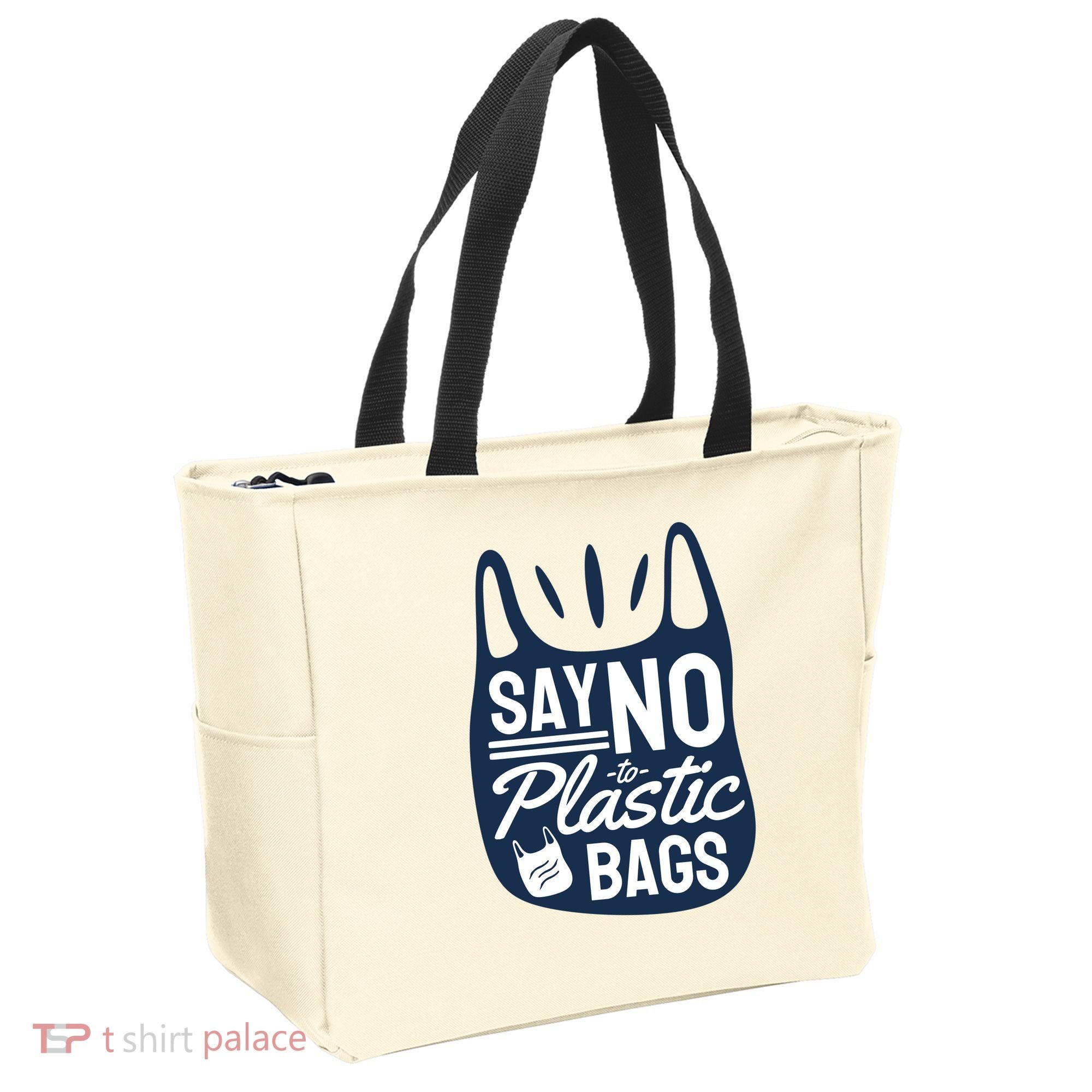 Say No To Plastic Bags Tote Bag