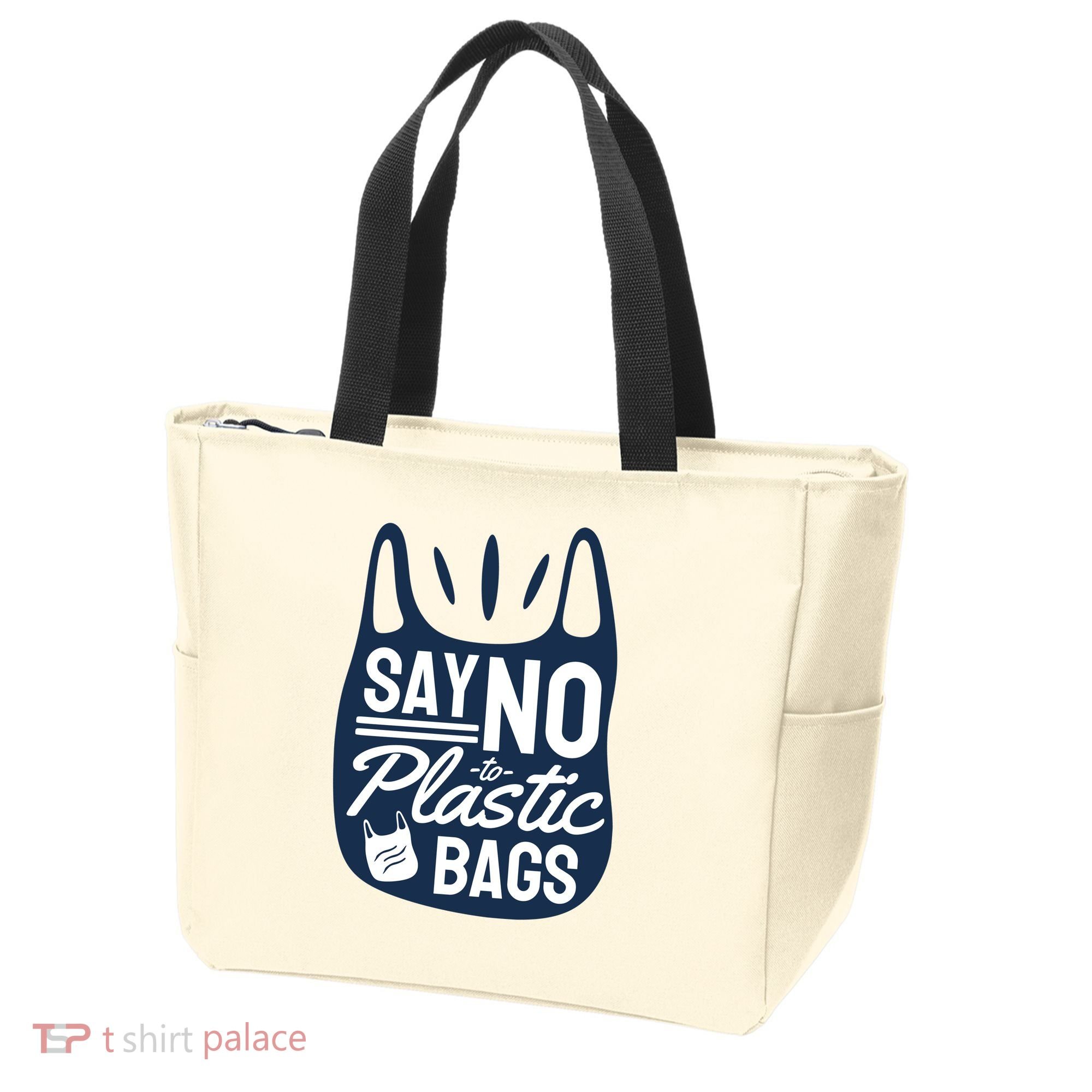 Say No To Plastic Bags Tote Bag