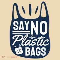 Say No To Plastic Bags Tote Bag thumb 4