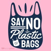 Say No To Plastic Bags Coaster thumb 2