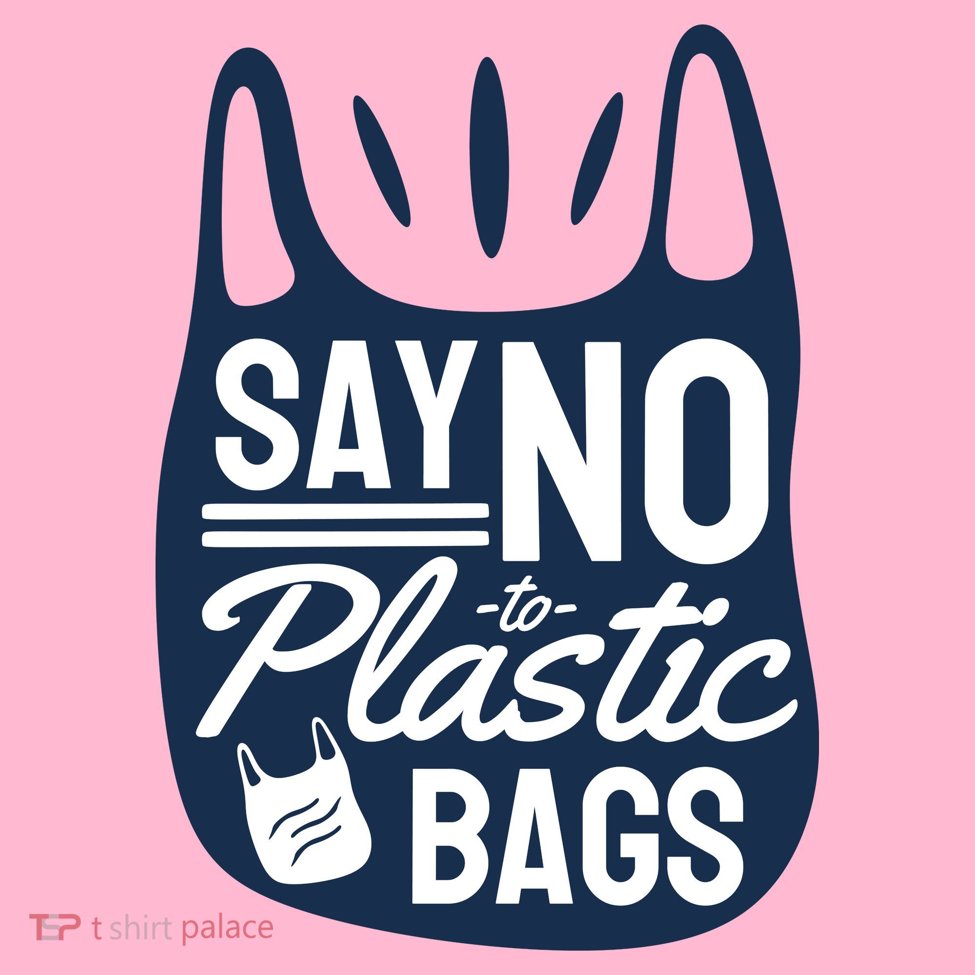 Say No To Plastic Bags Coaster