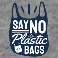 Say No To Plastic Bags Toddler Hoodie thumb 2