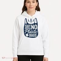 Say No To Plastic Bags Hoodie thumb 5
