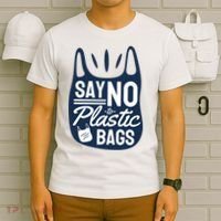 Say No To Plastic Bags T-Shirt thumb 6