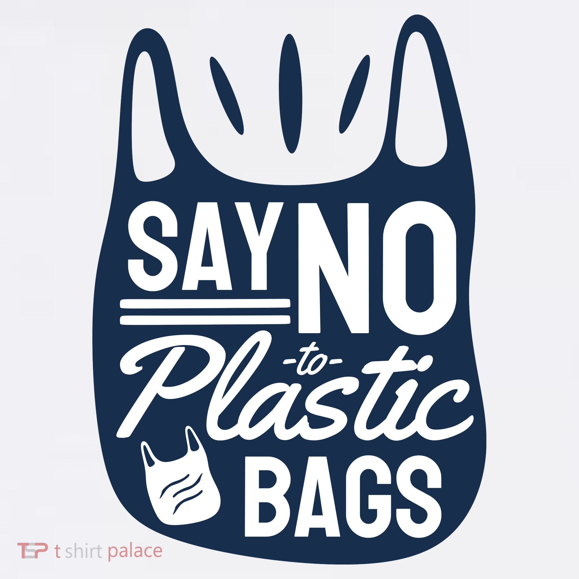 Say No To Plastic Bags Mousepad