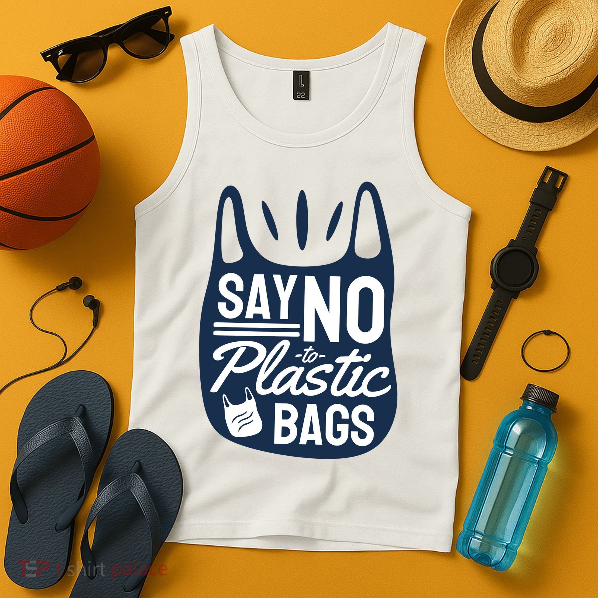 Say No To Plastic Bags Tank Top