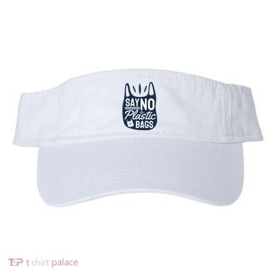 Say No To Plastic Bags Visor