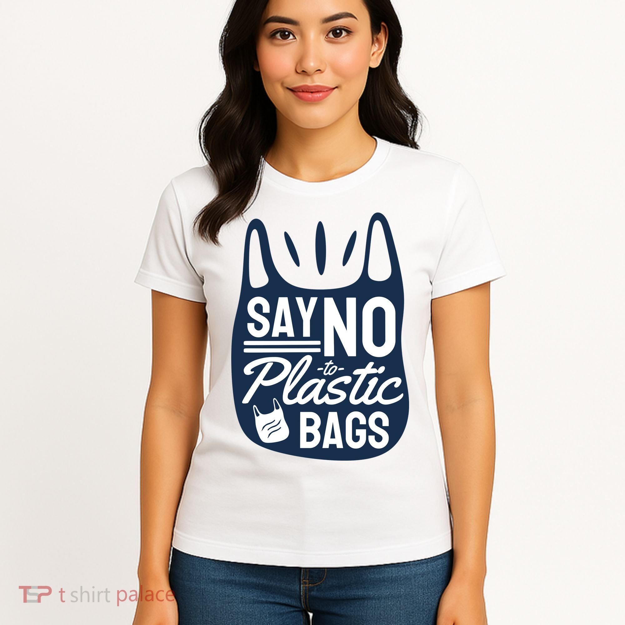 Say No To Plastic Bags Women's T-Shirt