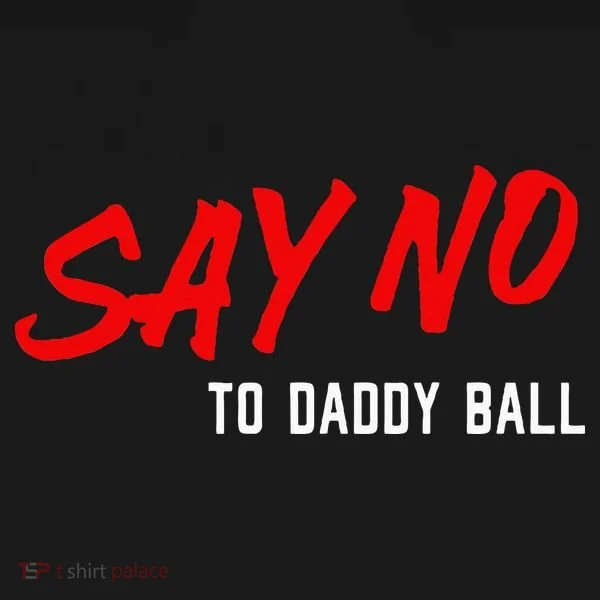 Say No To Daddy Ball Toddler Hoodie