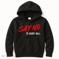 Say No To Daddy Ball Kids Hoodie thumb 0