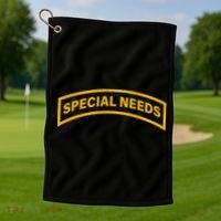 Special Needs Tab Golf Towel thumb 1