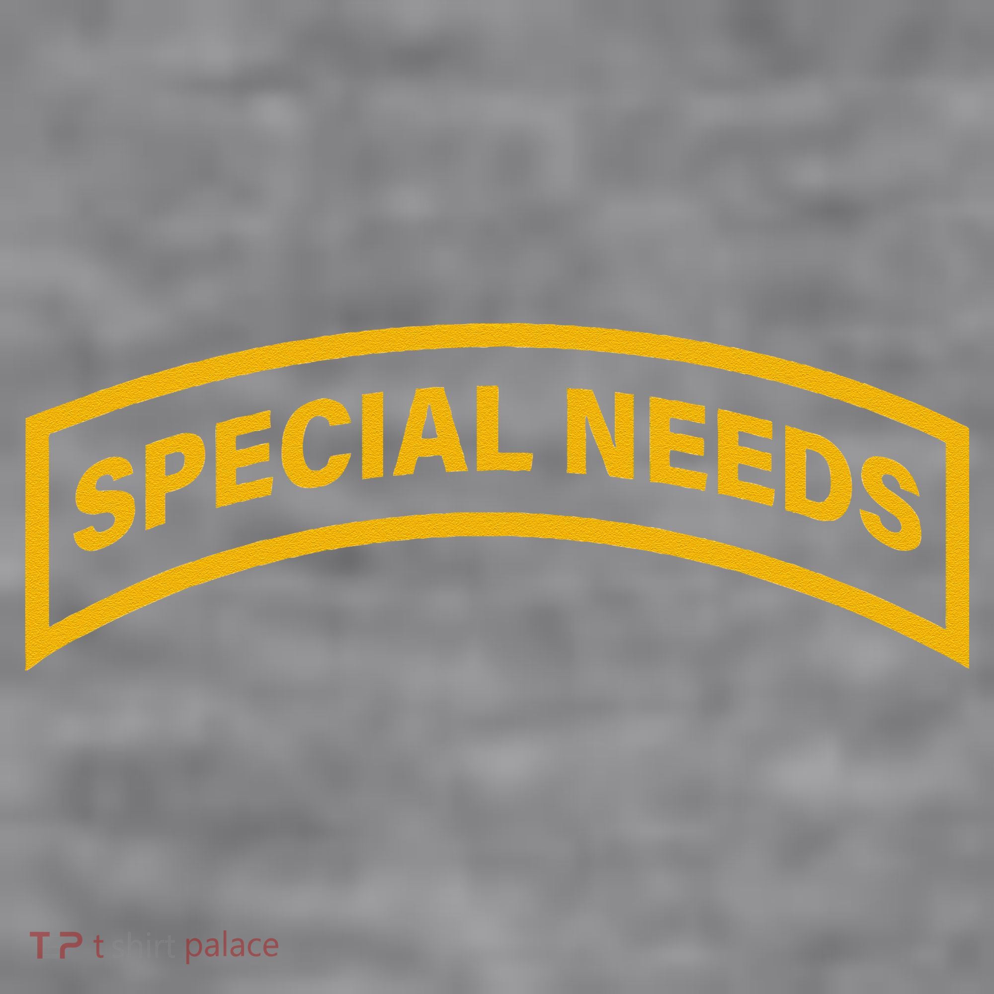 Special Needs Tab Women's Racerback Cropped Tank
