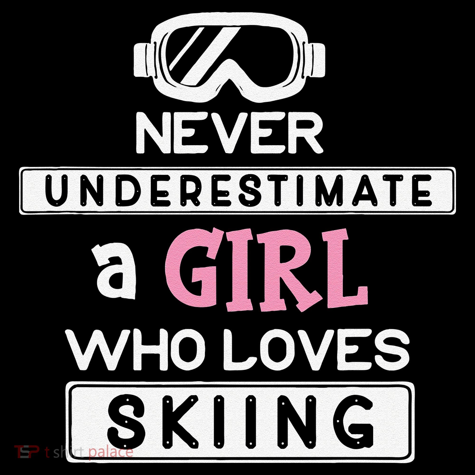 Skiing  Never Underestimate A Ski  Sweatshirt