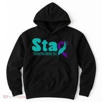 StayTomorrow Needs U Semicolon Suicide Prevention Month Hoodie thumb 0