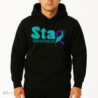 StayTomorrow Needs U Semicolon Suicide Prevention Month Hoodie thumb 2