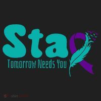 StayTomorrow Needs U Semicolon Suicide Prevention Month Beanie thumb 2