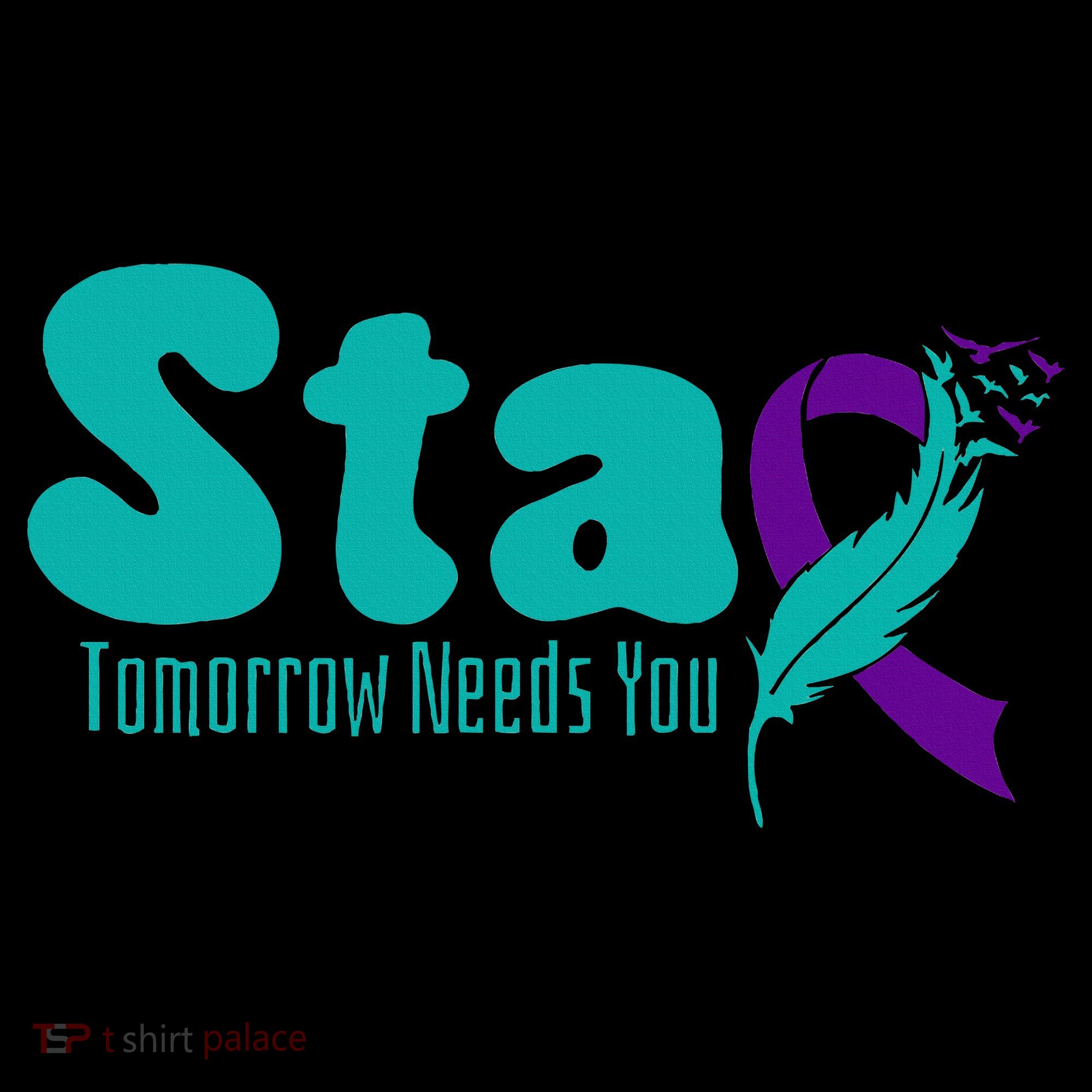 StayTomorrow Needs U Semicolon Suicide Prevention Month Women's Tank Top