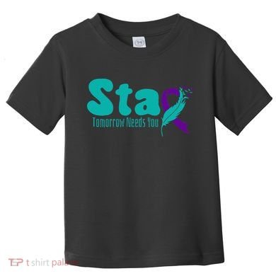 StayTomorrow Needs U Semicolon Suicide Prevention Month Toddler T-Shirt