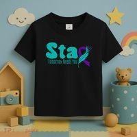 StayTomorrow Needs U Semicolon Suicide Prevention Month Toddler T-Shirt thumb 3