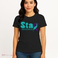 StayTomorrow Needs U Semicolon Suicide Prevention Month Women's T-Shirt thumb 4