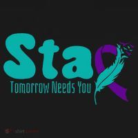 StayTomorrow Needs U Semicolon Suicide Prevention Month Kids Sweatshirt thumb 2