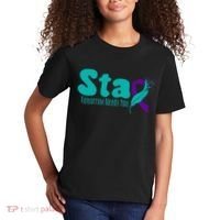 StayTomorrow Needs U Semicolon Suicide Prevention Month Kids T-Shirt thumb 2