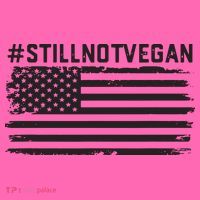 Still Not Vegan Meat Lover Not Vegan Friendly Stripe Pom Pom Beanie thumb 2