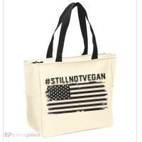 Still Not Vegan Meat Lover Not Vegan Friendly Tote Bag thumb 2