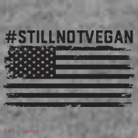 Still Not Vegan Meat Lover Not Vegan Friendly Sweatshirt Cinch Pack Bag thumb 2