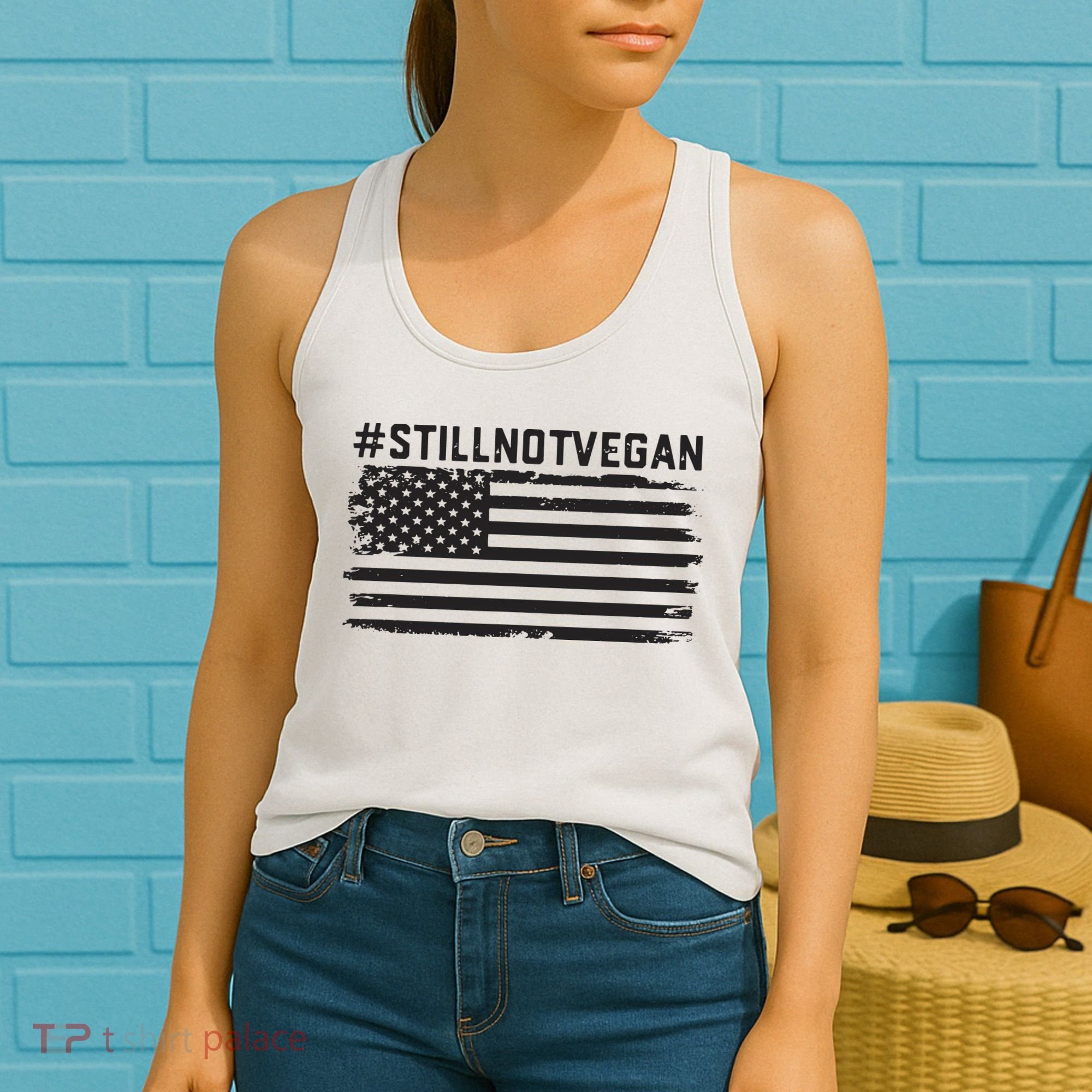 Still Not Vegan Meat Lover Not Vegan Friendly Women's Tank Top