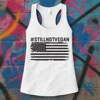 Still Not Vegan Meat Lover Not Vegan Friendly Women's Tank Top thumb 3