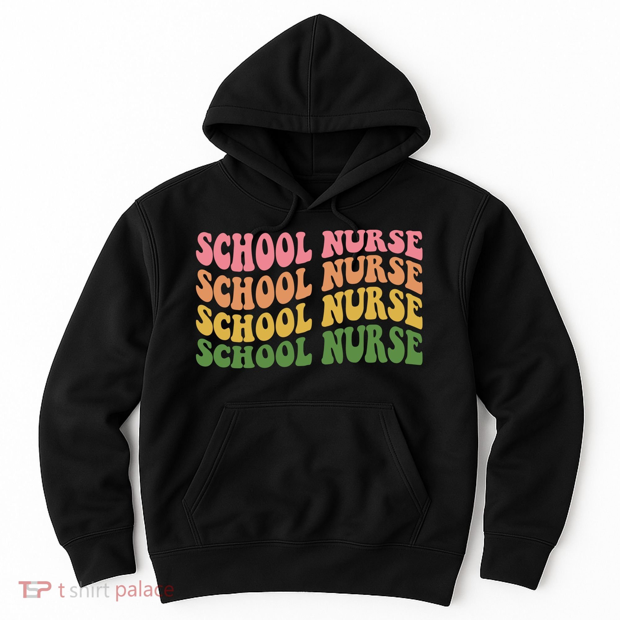School Nurse Word Mashup Hoodie