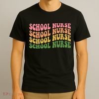 School Nurse Word Mashup T-Shirt thumb 3