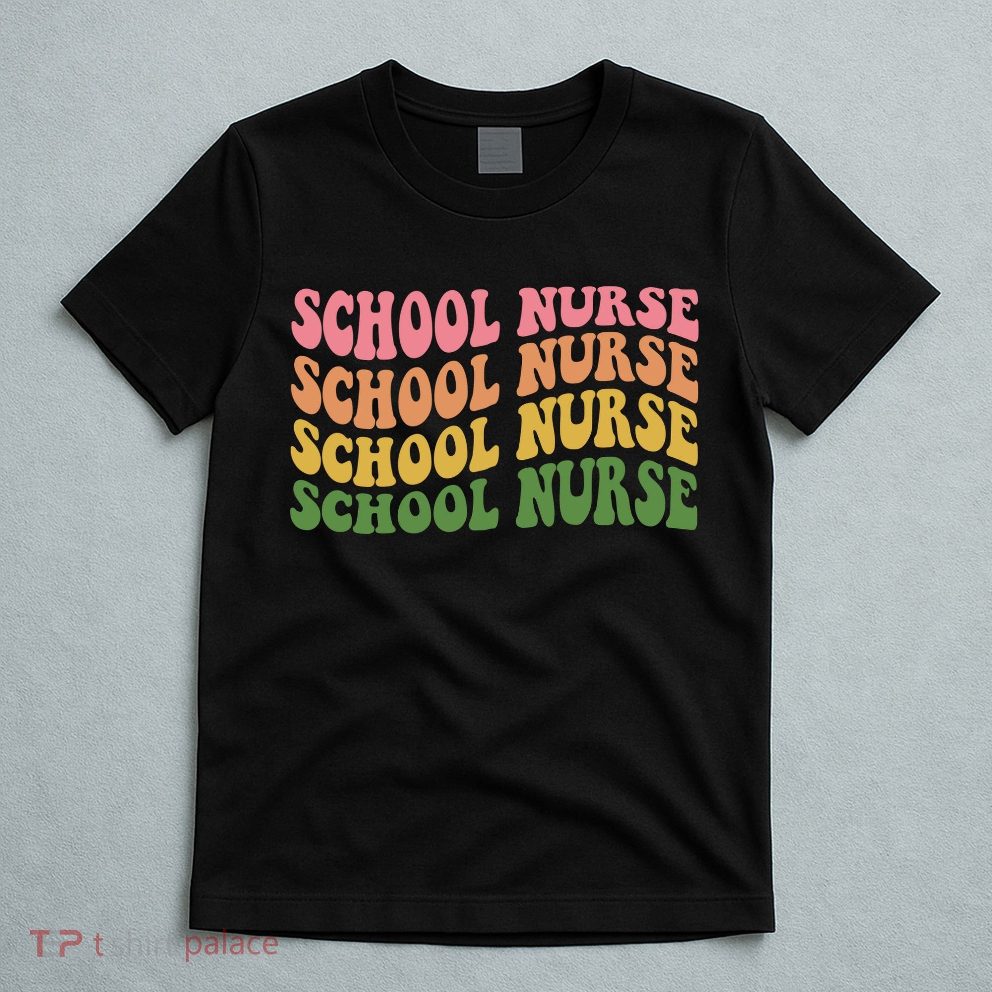 School Nurse Word Mashup T-Shirt