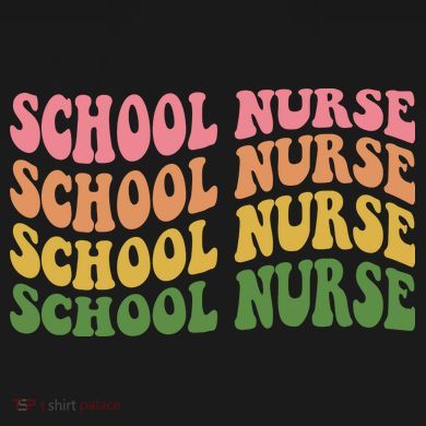 School Nurse Word Mashup Tall T-Shirt