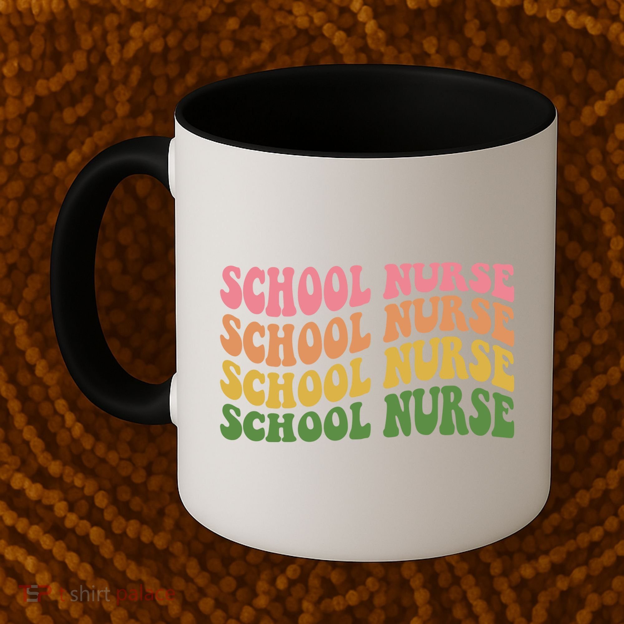 School Nurse Word Mashup Coffee Mug