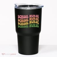School Nurse Word Mashup Tumbler thumb 0