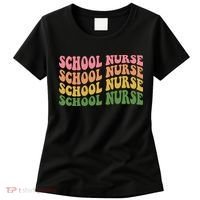 School Nurse Word Mashup Women's T-Shirt thumb 0