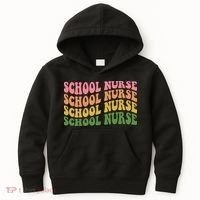 School Nurse Word Mashup Kids Hoodie thumb 0