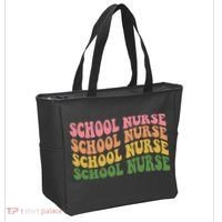 School Nurse Word Mashup Tote Bag thumb 2