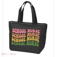 School Nurse Word Mashup Tote Bag thumb 3