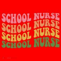 School Nurse Word Mashup Santa Hat thumb 1