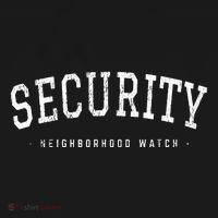 Security Neighborhood Watch Security Guard Police Officer Mousepad thumb 1